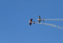 Two Pilots Killed in Devastating Air Show Crash airshow, aerobatic display, stunt planes, air show, aviation demonstration, aerial performance