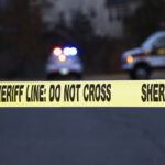 Nancy Guthrie’s Children Issue an Emotional Statement crime scene, sheriff line, police tape, do not cross, law enforcement, emergency vehicles, police car, ambulance, investigation