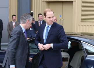Prince William Wants Harry and Meghan Out Prince William, British Royal Family, royalty, official visit, security detail, motorcade, arrival
