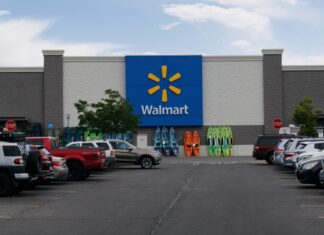 Shopper Shot Dead at Walmart in Front of Horrified Wife Walmart, retail store, shopping, parking lot, storefront, business, commerce