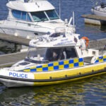 Woman Decapitated in Boat Accident police boat, harbor patrol, marine police, water police, patrol vessel, dock, marina, law enforcement
