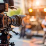 Beloved Soap Star Dies Suddenly at age 57 film production, movie set, cinema camera, video camera, production crew, filmmaking, behind the scenes, tripod