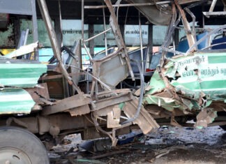 45 Dead, One Survives in Bus Inferno