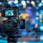Veteran TV Star Dies at 77 video camera, production equipment, filming, broadcast, studio, television, media production, recording device