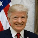 Trump’s New Threat Leaves the Nation Fuming Donald Trump, President, official portrait, American flag, White House, Republican, former president