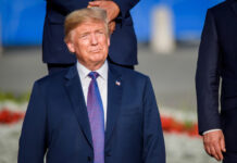 Trump Carefully Climbs Stairs After Health Revelations