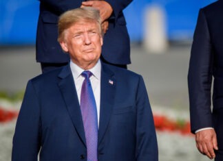 Trump Carefully Climbs Stairs After Health Revelations