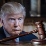 Trump Makes Jaw-Dropping Statement About His Past Donald Trump, courtroom, gavel, legal proceedings, trial, judge, lawsuit, legal case