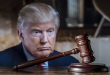 Trump Makes Jaw-Dropping Statement About His Past Donald Trump, courtroom, gavel, legal proceedings, trial, judge, lawsuit, legal case