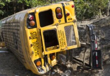 17 Dead, 20 Injured After School Bus Falls Off Cliff