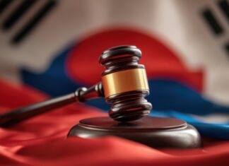 Former President Now Charged With Murder South Korea, gavel, courtroom, judge, legal system, law, justice, trial, court