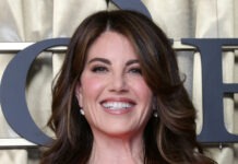 Monica Lewinsky is Stunning in Red at 52