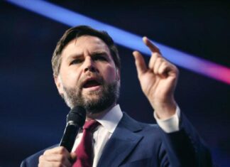 Usha Vance Speaks Out About Marriage to Vice President JD Vance Speaking at Event