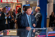 Tucker Carlson Makes Daring Trump Statement News Anchor Broadcasting Live