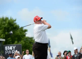 Trump’s Accidental Slip Sparks Fear Donald Trump Golfing