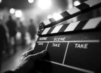 Popular Actor Passes Away at 74 Film Production Clapperboard