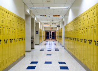 School Shooting Leaves 2 Dead After Student Opens Fire school hallway image