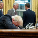 Trump Caught in Alarming Cabinet Room Incident trump-sleeping-featured