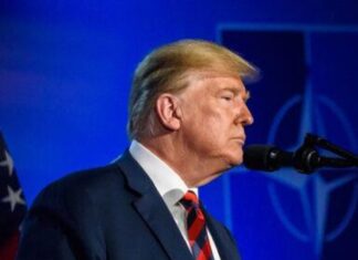 Trump Publicly Humiliates Former FOX News Host On Camera Trump NATO Speech at Podium