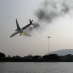 12 Dead in Horror Plane Crash Plane Crash with Smoke