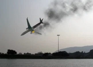 11 People Dead in Tragic Plane Crash Plane Crash with Smoke