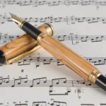 Music Legend Dead at 69 Fountain Pen on Sheet Music