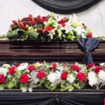 Beloved Comedian Dead at 85 Funeral Casket Flower Arrangements