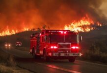 TV Star’s Wife Dies in Fire Wildfire Emergency Response