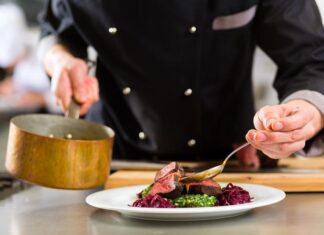Beloved TV Chef Dies Suddenly at 44 Chef Plating Fine Dining