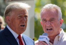 Trump Embarrasses RFK Jr. in Oval Office Donald Trump and Robert Kennedy Jr.