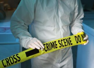 7-Year-Old Boy Found Dead in Closet Missing Woman is Found: Dead in Suitcase (crime scene tapedreamstime_s_425845022)