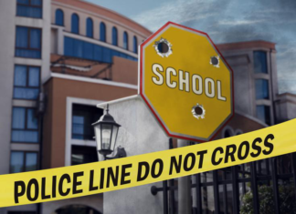 9 Dead in School Massacre School Shooting Crime Scene