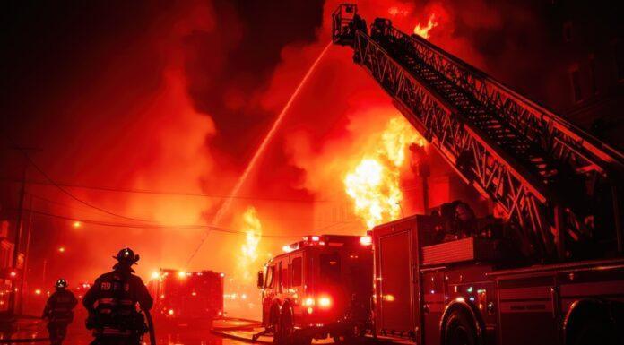 Major Building Fire Response