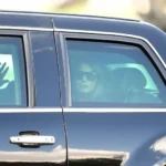 Melania Missing as Rumors Explode melania in car
