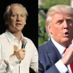 Angry Trump Text Leaves Bill Maher Embarrassed bill maher and donald Trump
