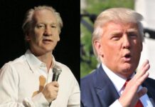 Angry Trump Text Leaves Bill Maher Embarrassed bill maher and donald Trump