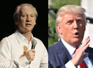 Angry Trump Text Leaves Bill Maher Embarrassed bill maher and donald Trump