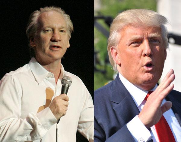 bill maher and donald Trump