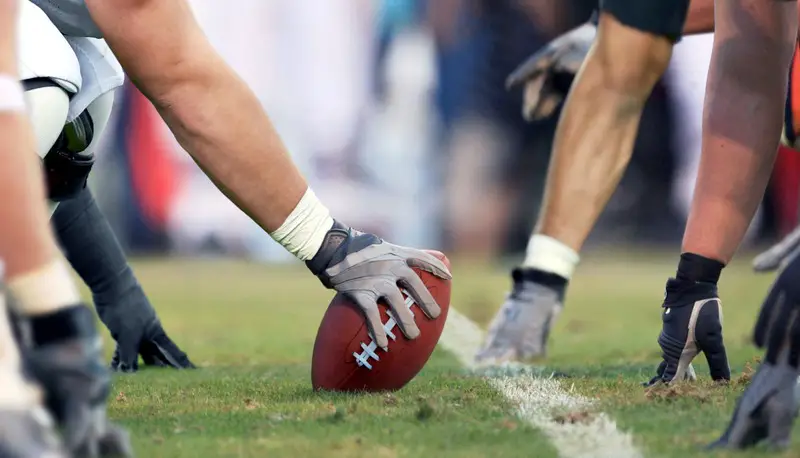 Football Game Line of Scrimmage