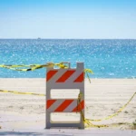 Team USA Star Dies After Drowning Beach Closed Barricade Sign
