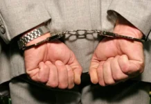 Former President Jailed For 25 Years handcuffs dreamstime_s_1688192