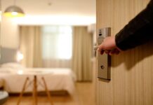 Couple Discovered Dead at Luxury Villa Hotel Room Door Entry