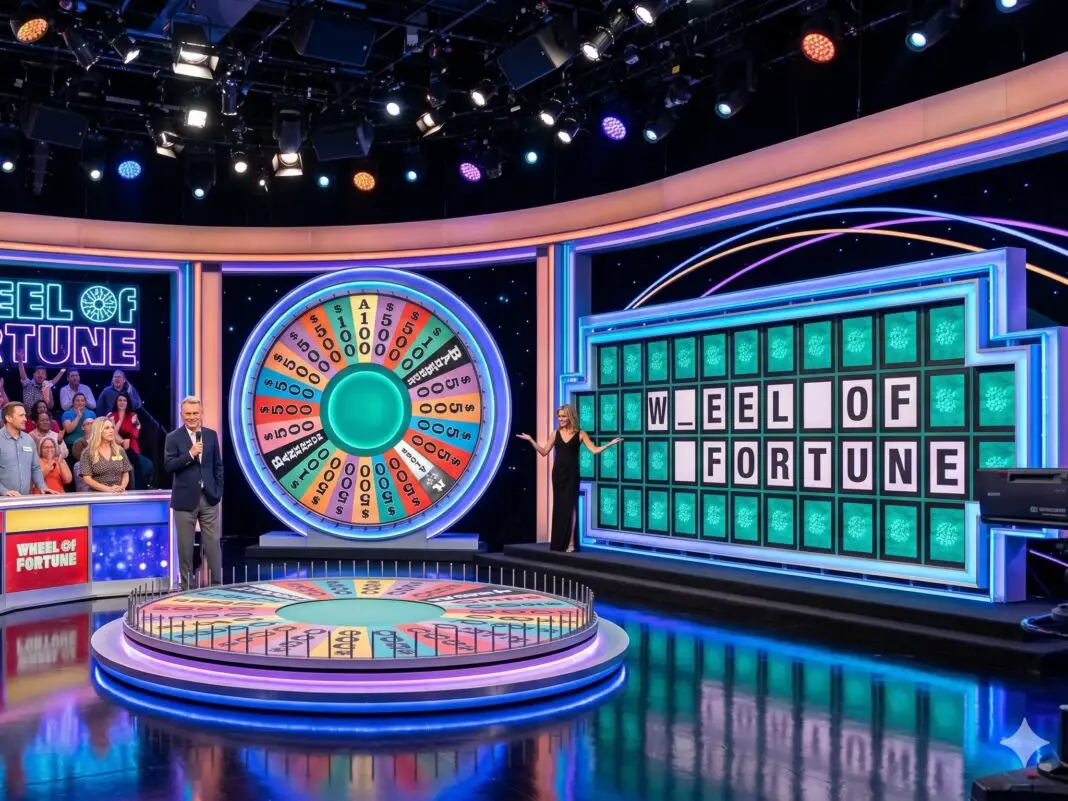 wheel of fortune, gemini generated
