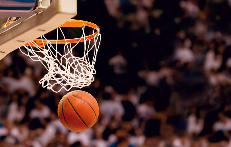 Basketball Game Action Shot