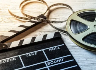 Popular Actor Dead at 82 Film Production Clapperboard and Reel