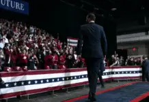 JD Vance’s Angry Tirade Takes Embarrassing Turn vance rally midjourney